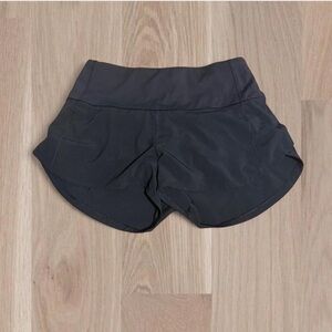 lululemon 2.5 high rise speed up shorts